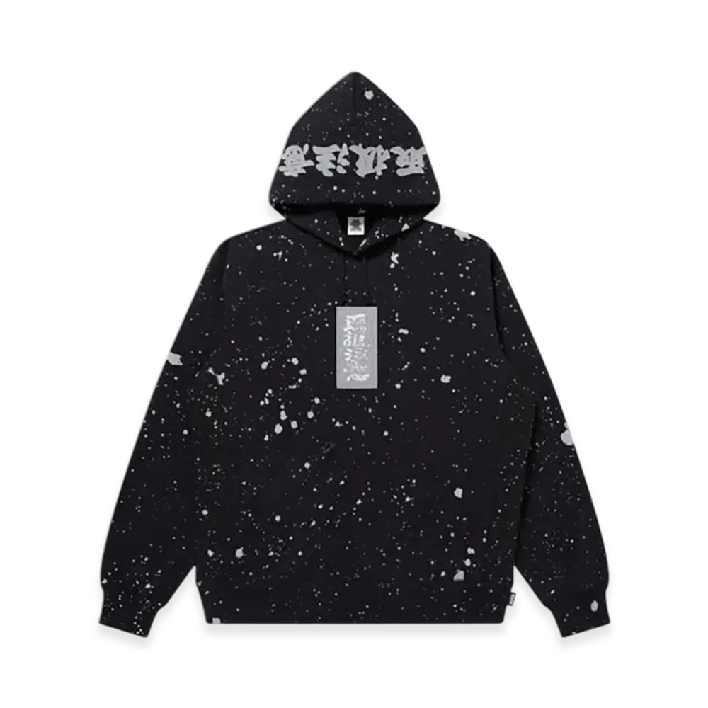 BlackEyePatch Splattered Reflector Hwc Label Hoodie "Black"