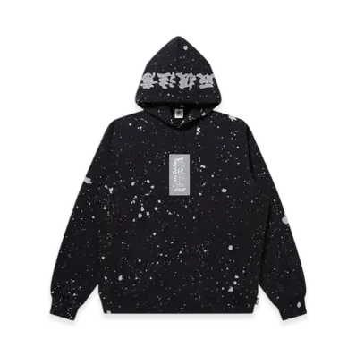 BlackEyePatch Splattered Reflector Hwc Label Hoodie "Black"