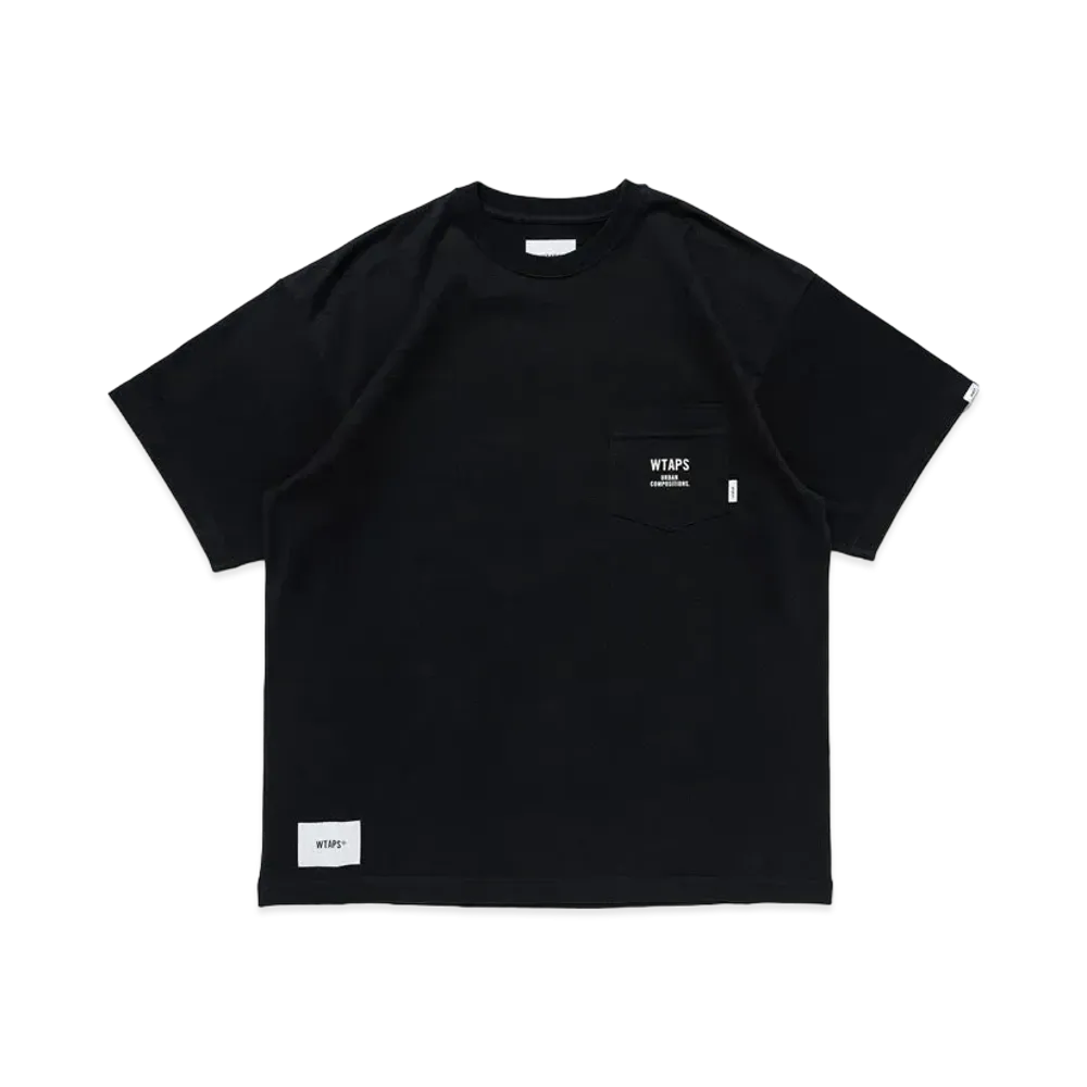 WTAPS OBJ 01 / SS / Cotton. Composition "Black"