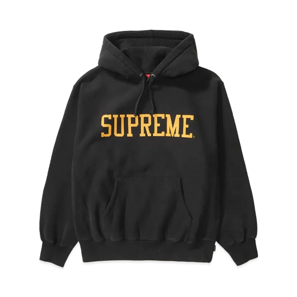 Supreme Varsity Hooded Sweatshirt "Black"