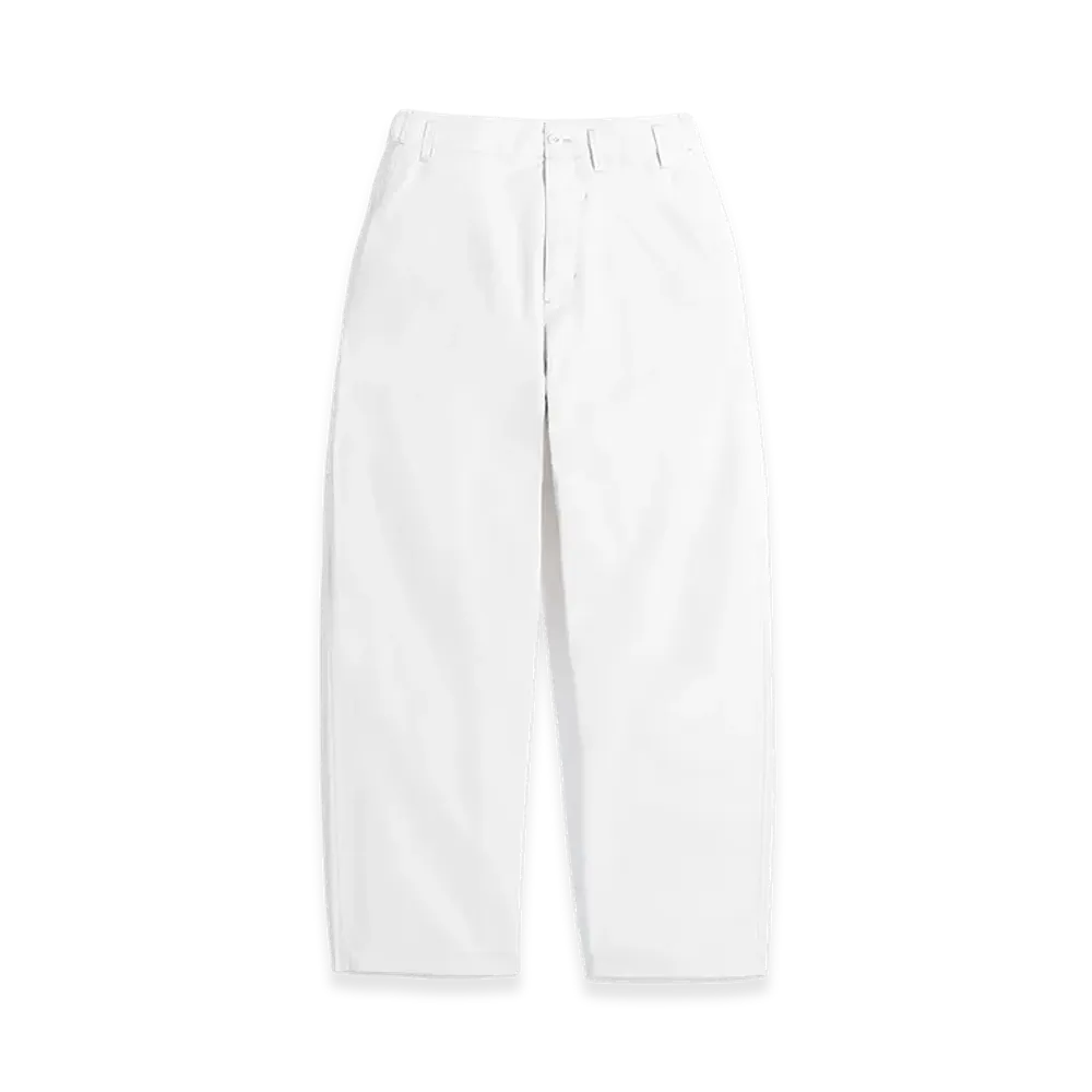 LEMAIRE Cotton Twill Tapered Workwear Pants "Rice Powder"