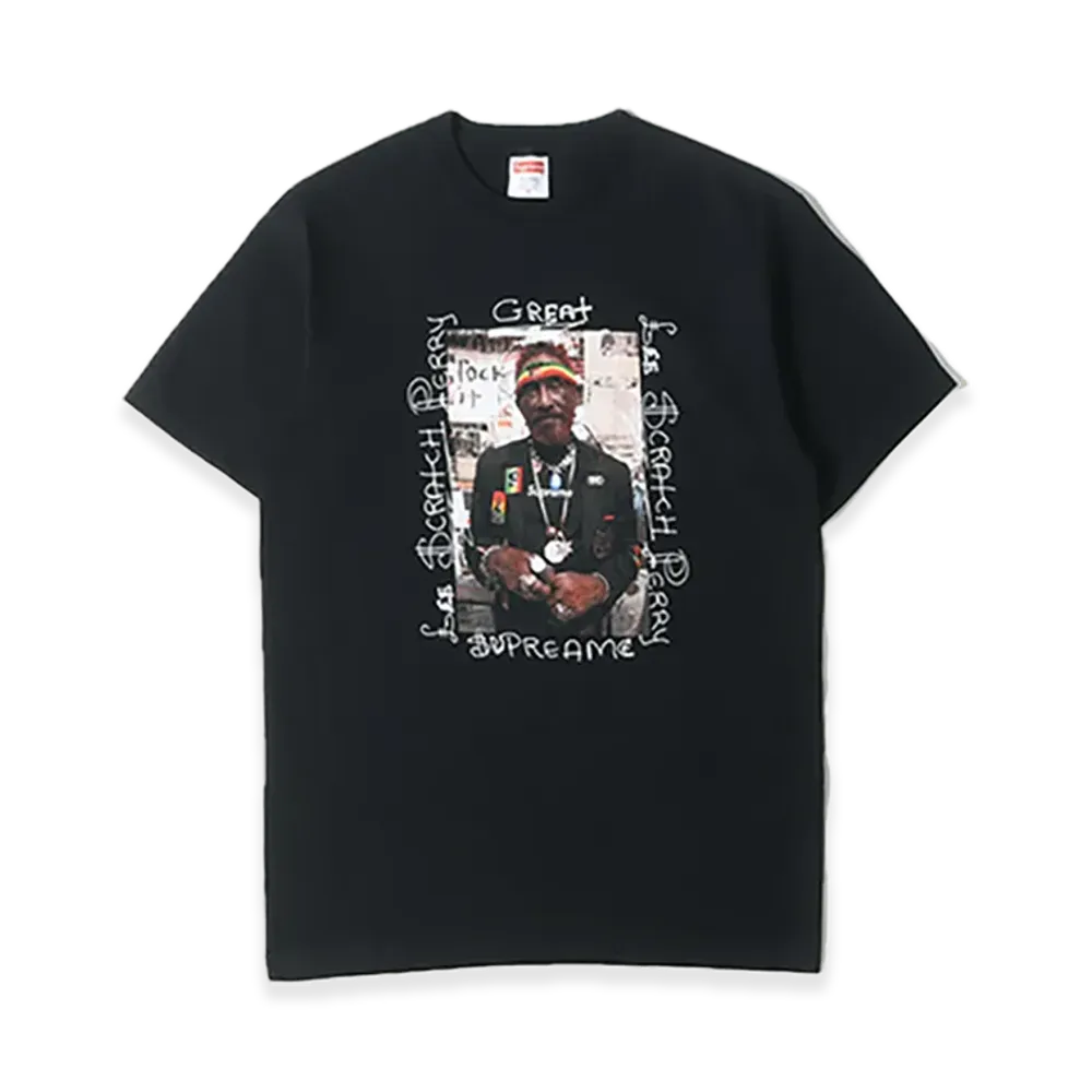 Supreme x Lee Scratch Perry Photo Tee "Black"