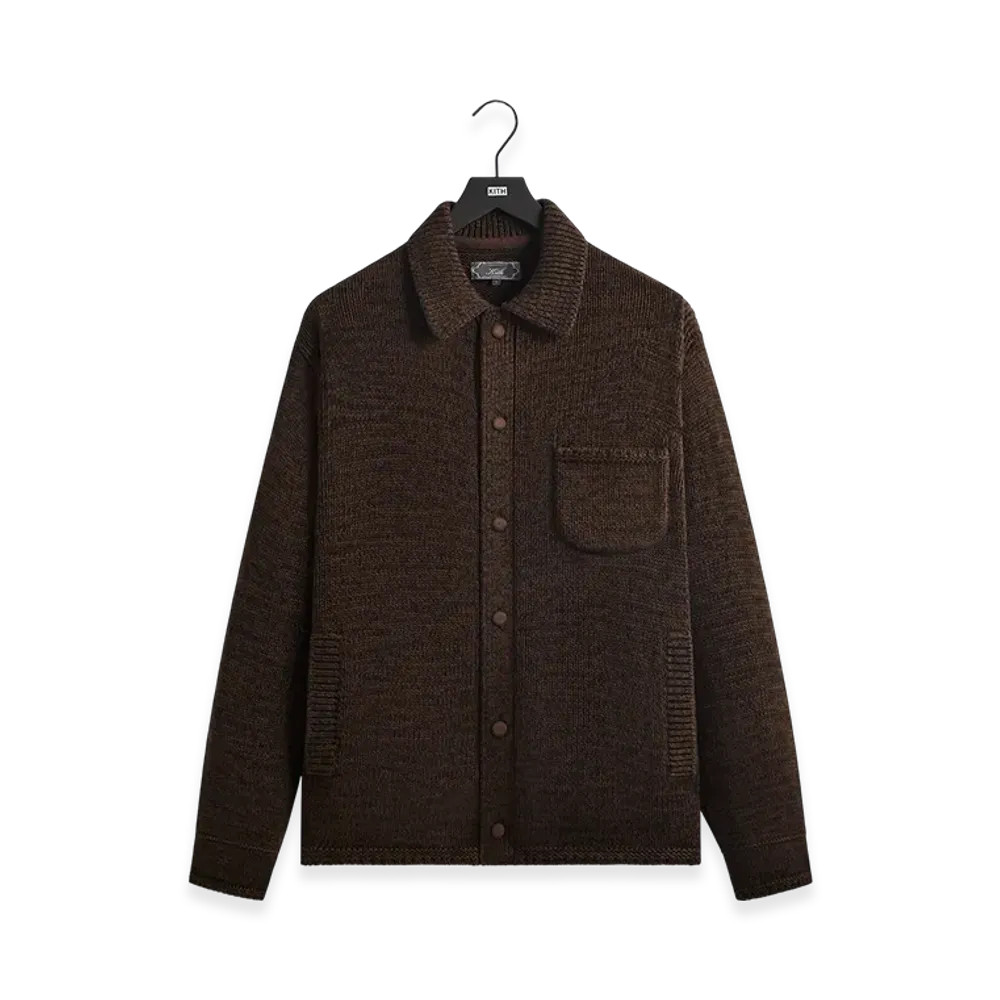 Kith Chunky Knit Ginza Cardigan "Kindling"