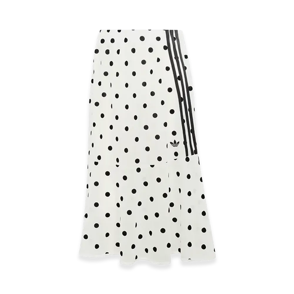 adidas Sheer Polka Dot Skirt "Off White"