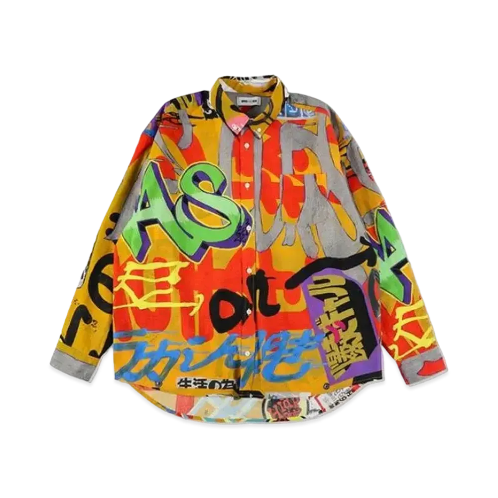 WIND AND SEA x LEE KAN KYO Shirt "Orange"