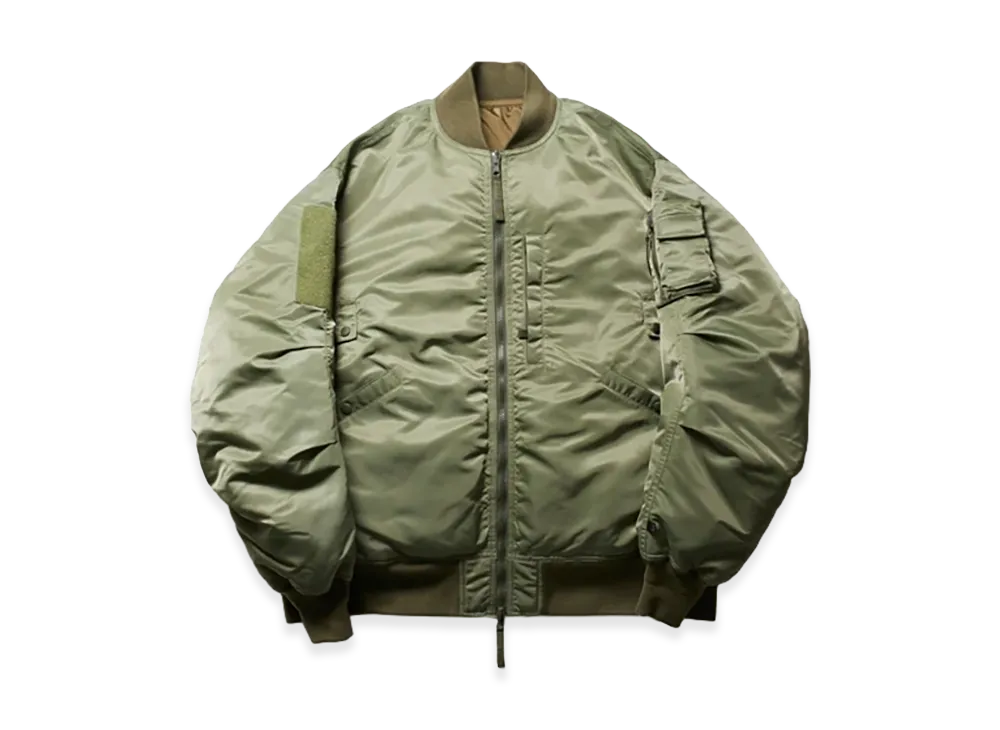 ジャケット・アウター DAIWA PIER39 TECH REVERSIBLE MA-1 SAGE DAIWA PIER39 Tech Reversible MA-1 