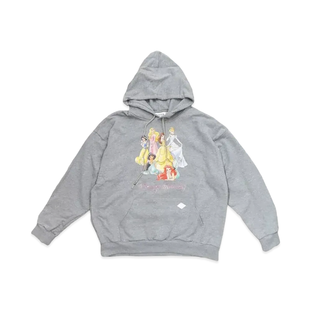 el conductorH STONE DECORATED HOODED SWEATER 'PRINCESS "GRAY"