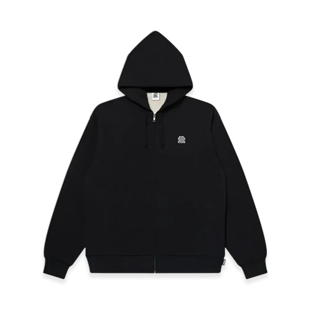 BlackEyePatch Small OG Thermal Zip Hoodie "Black"
