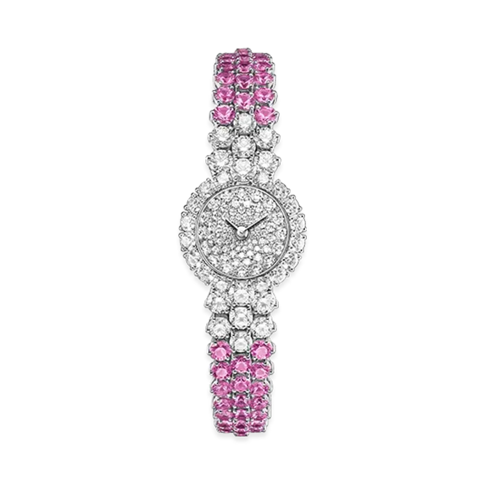 Van Cleef & Arpels a Cheval watch "Platinum/Sapphire/Diamond"