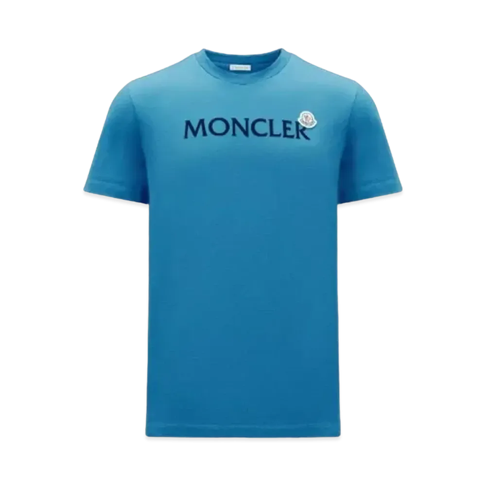 MONCLER T-Shirt "Bright Blue"