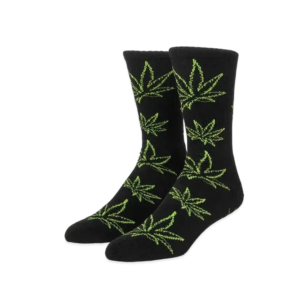 HUF Outline Plantlife Socks "Black"