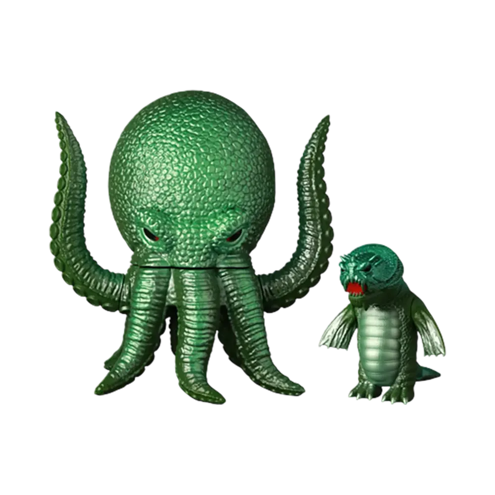 MEDICOM TOY / Anrakuansaku Octopus Monster + Mini Mogudan