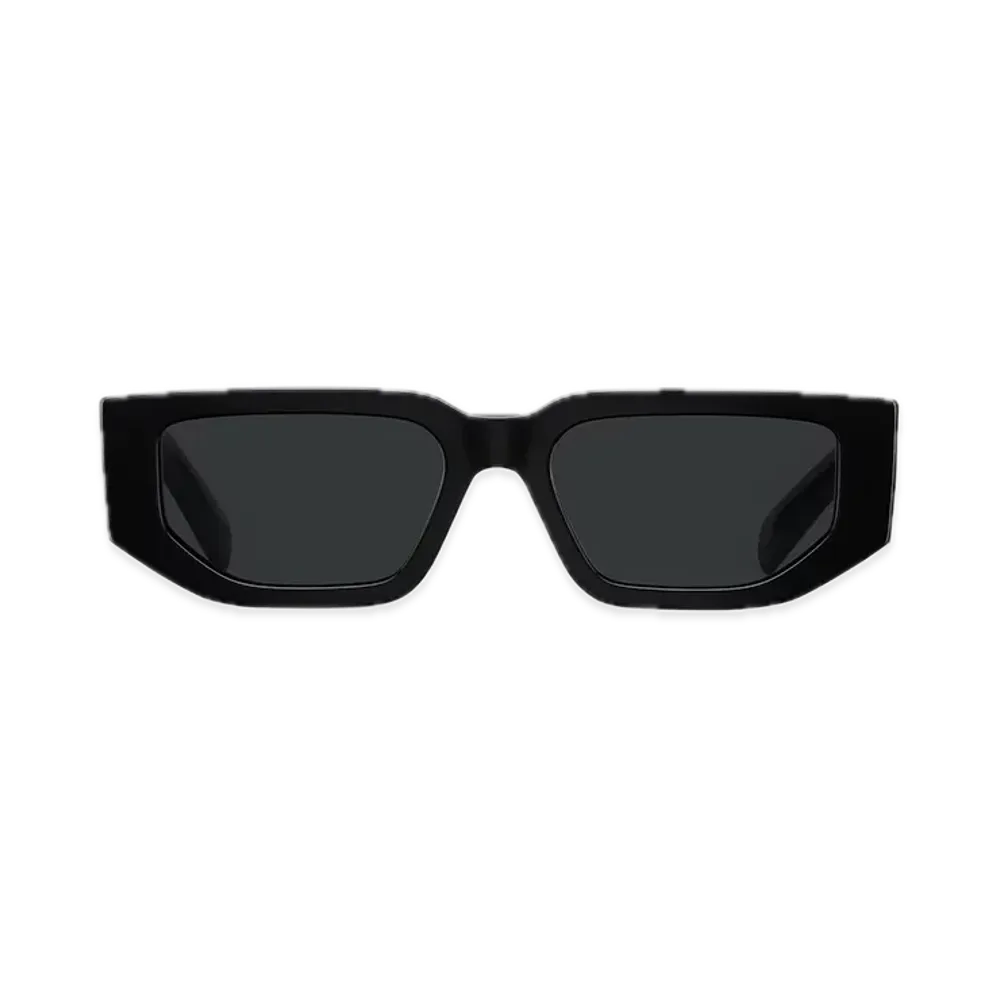 PRADA Triangle Logo Sunglasses "Gray"
