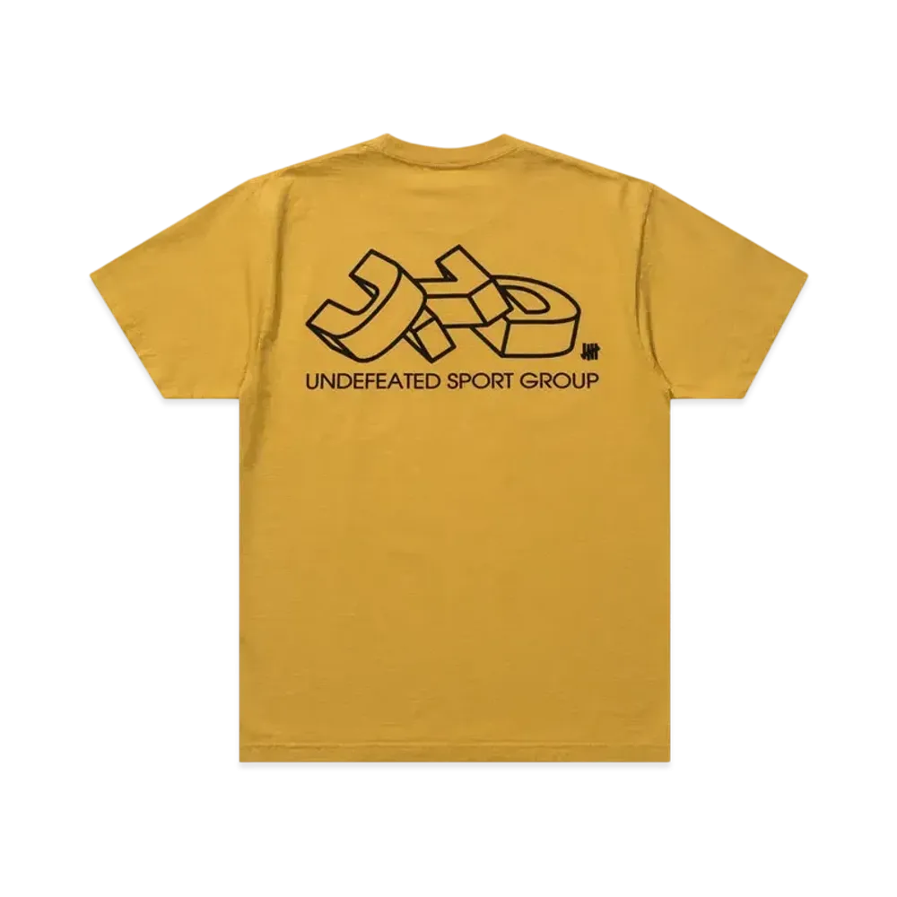 UNDEFEATED Top Heavy S/S Tee "Yellow"