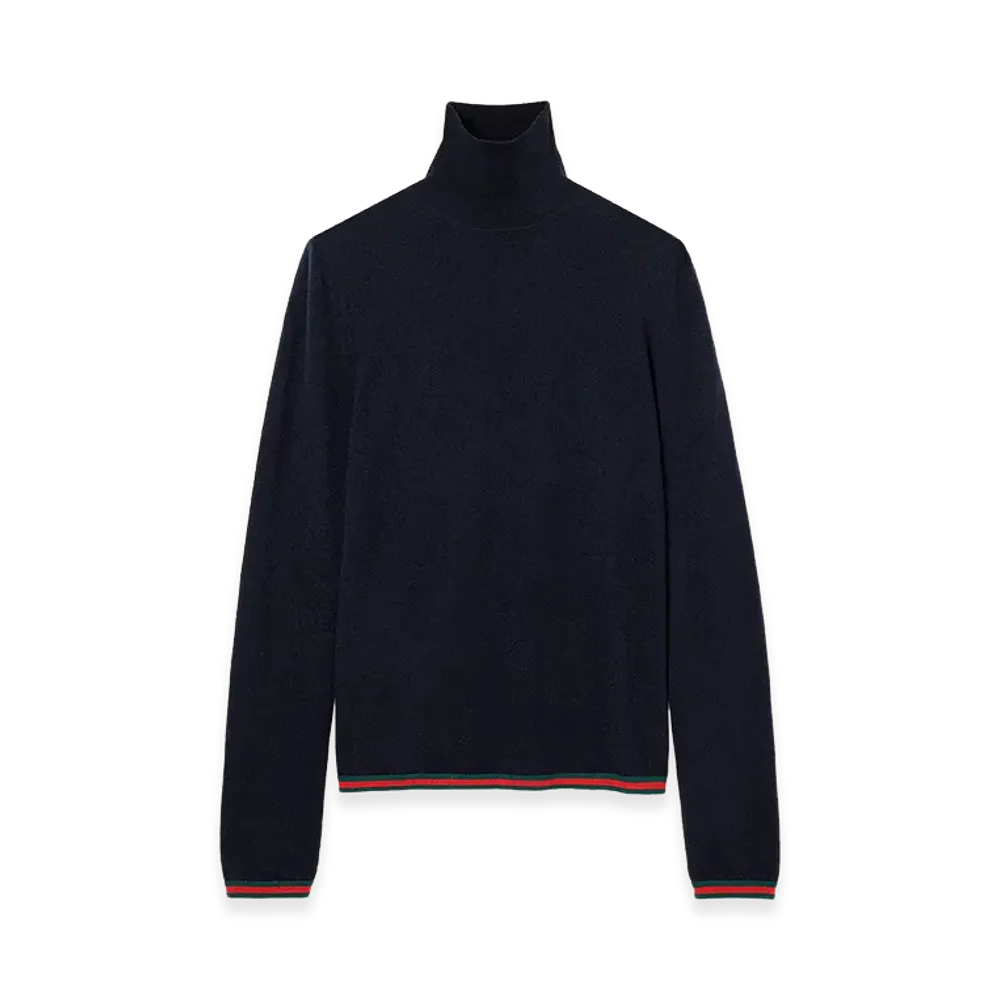 GUCCI Web Ribbon Mesh "Blue"