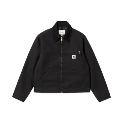 Carhartt Wip W' Og Detroit Jacket "Black/Black(Rinsed)"