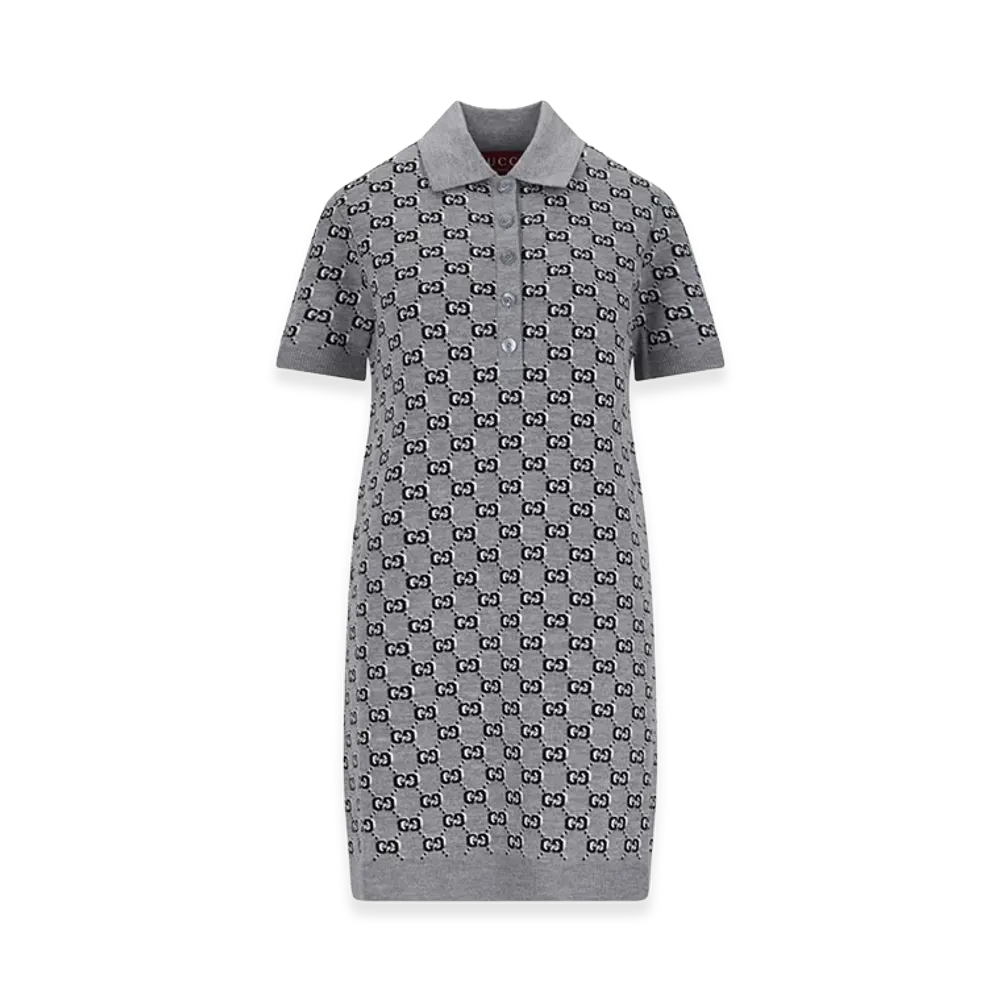 GUCCI Women's Dresses "Gray"