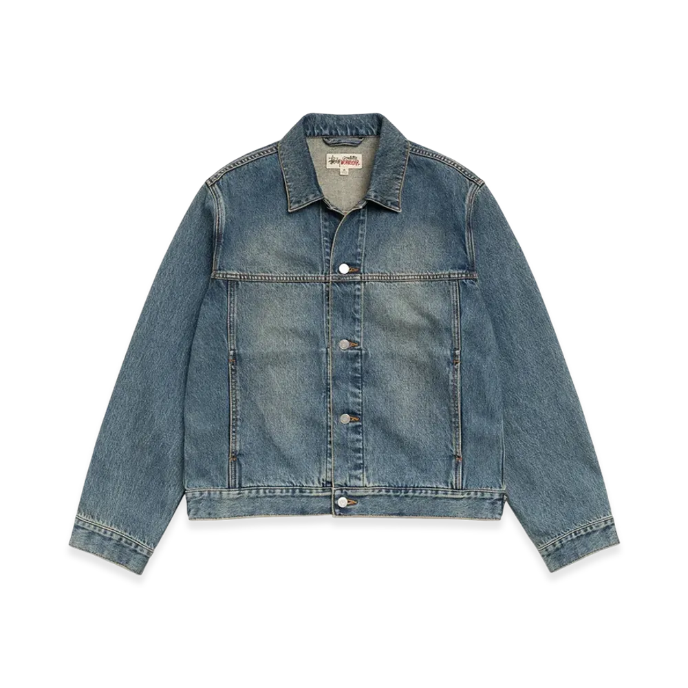 Stussy Trucker Jacket Denim "Vintage Mid Wash"