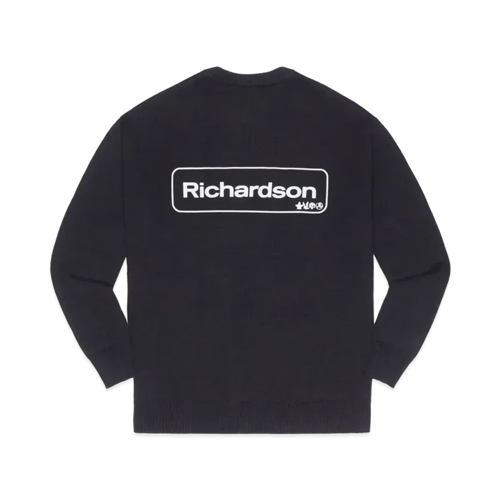 Richardson COTTON KNIT SWEATER "Black"