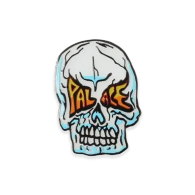 PALACE Hesh Pin Badge "White"