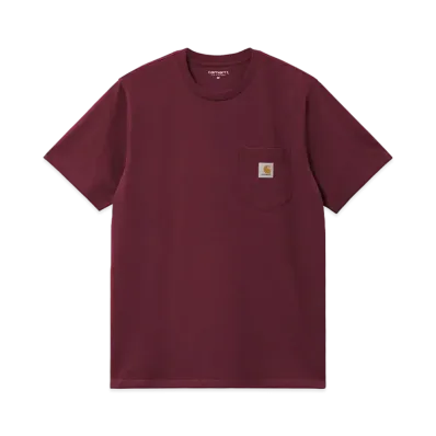 Carhartt WIP S/S Pocket T-Shirt "Malbec"