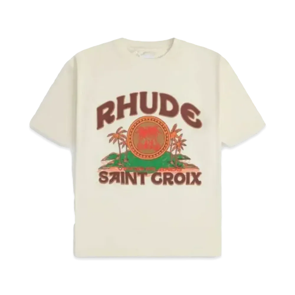 RHUDE Saint Croix Tee "White"