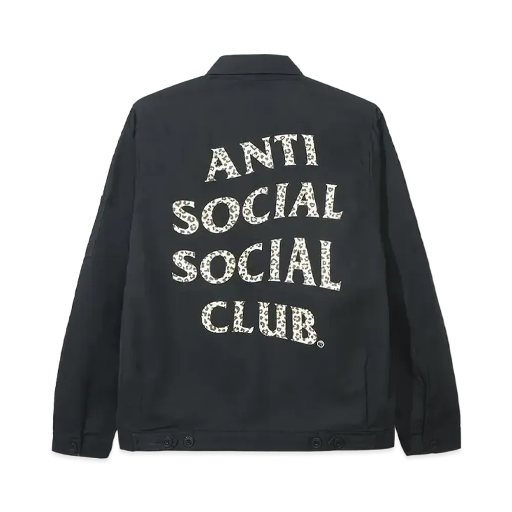 ANTI SOCIAL SOCIAL CLUB Lube Jacket "Black" (SS20)