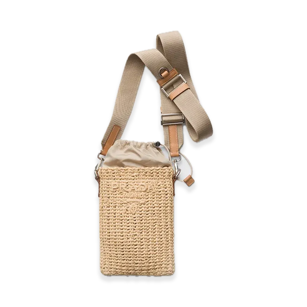 PRADA Crochet Smartphone Case "Natural"