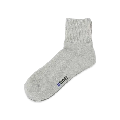 atmos Quarter Length Socks "Grey"