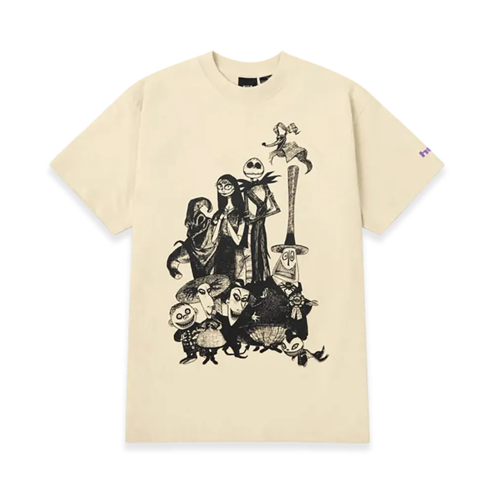 HUF x THE NIGHTMARE BEFORE CHRISTMAS Cast Tee "Sand"