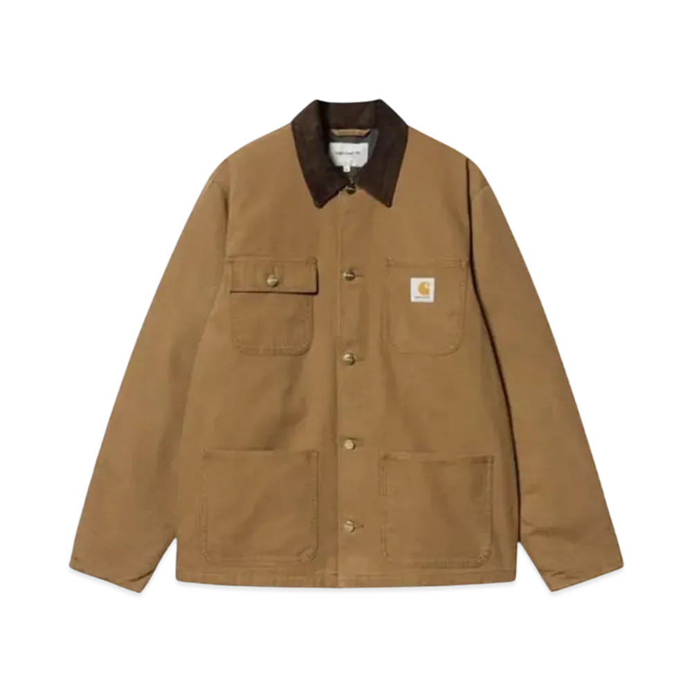 Carhartt WIP Michigan Coat Coverall "Hamilton Brown/Tobacco Rigid"