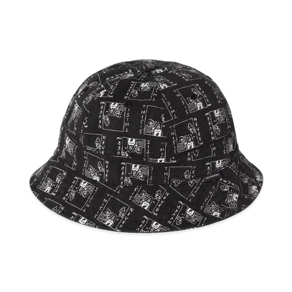 thisisneverthat x Yu Nagaba Bell Hat "Off Black"