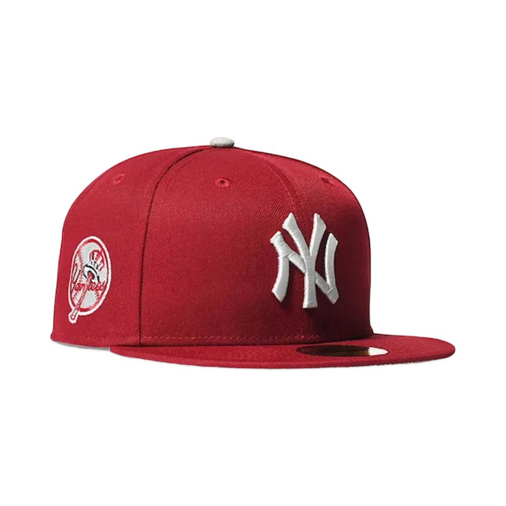 NEW ERA x HOME GAME New York Yankees 59Fifty CO Circle Patch "Scarlet"