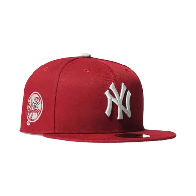 NEW ERA x HOME GAME New York Yankees 59Fifty CO Circle Patch "Scarlet"