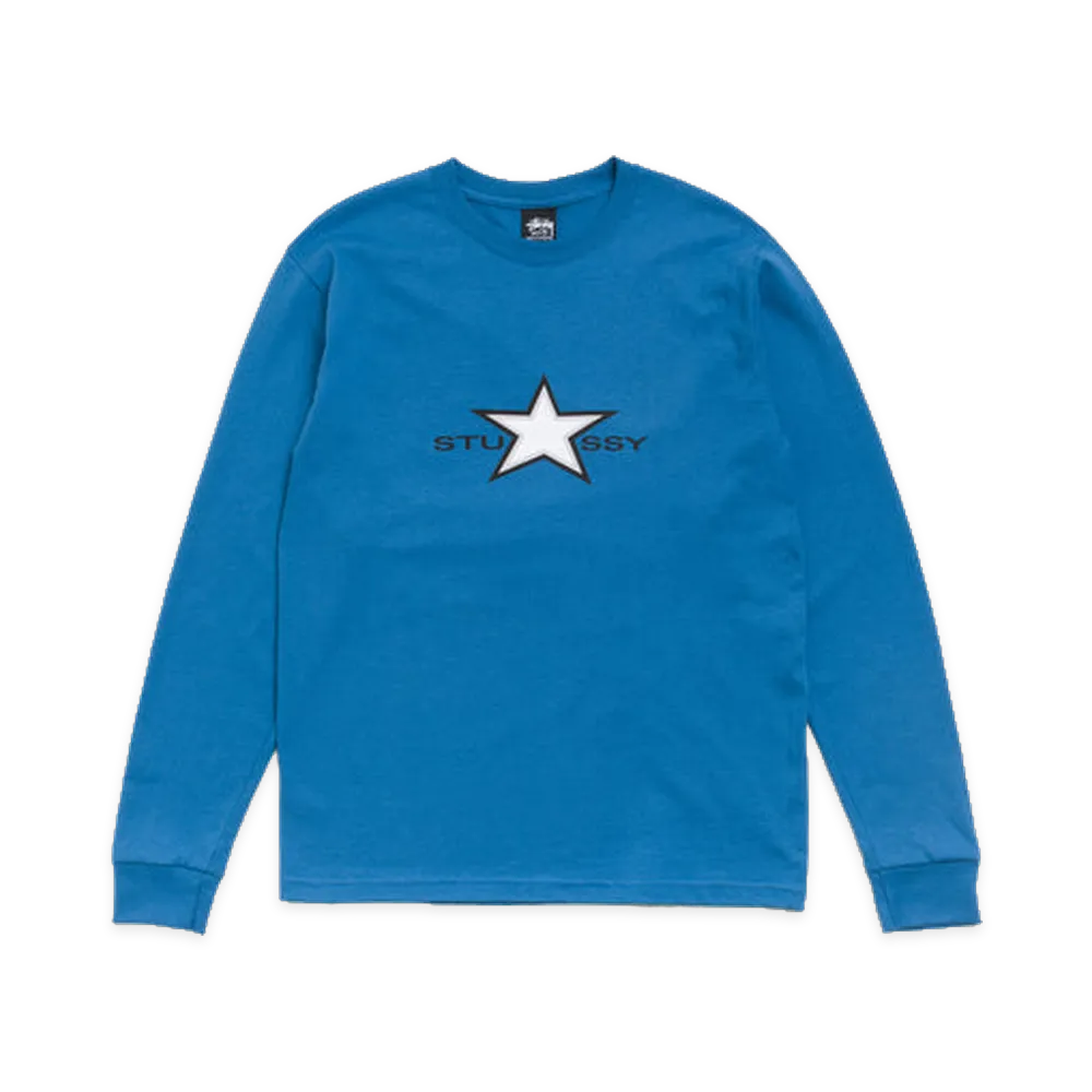 Stussy Stussy Star Ls Tee "Blue"