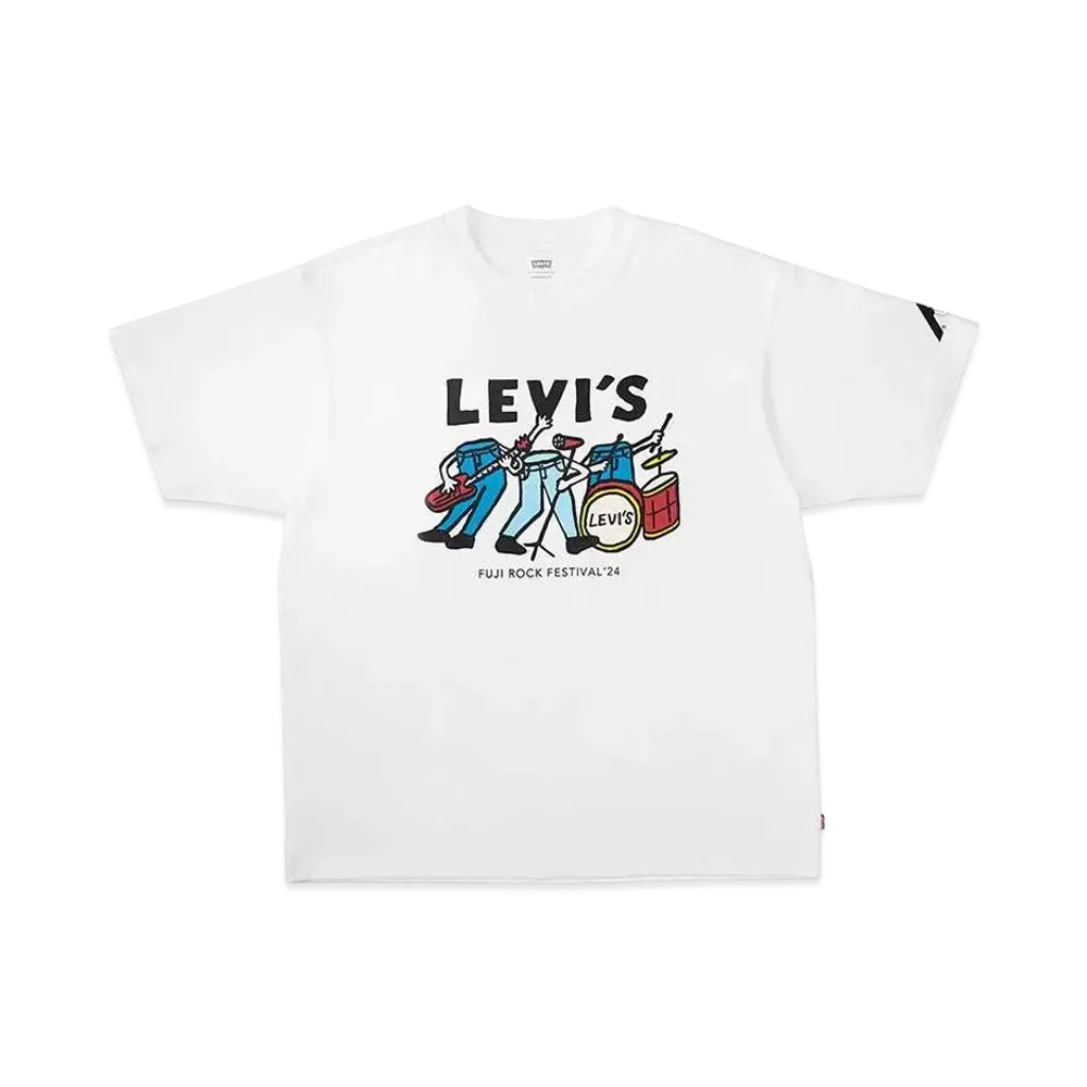 Levi's x FUJI ROCK FESTIVAL'24 Collaboration T-shirt #2 "White"