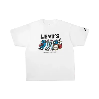 Levi's x FUJI ROCK FESTIVAL'24 Collaboration T-shirt #2 "White"
