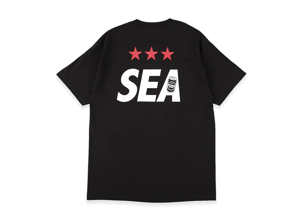 WIND AND SEA x ORION BEER Can S/S Tee "Black"