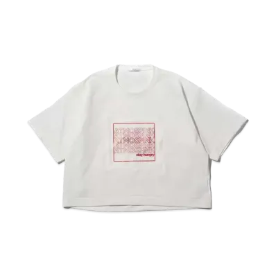 atmos pink Film T-Shirt "White"
