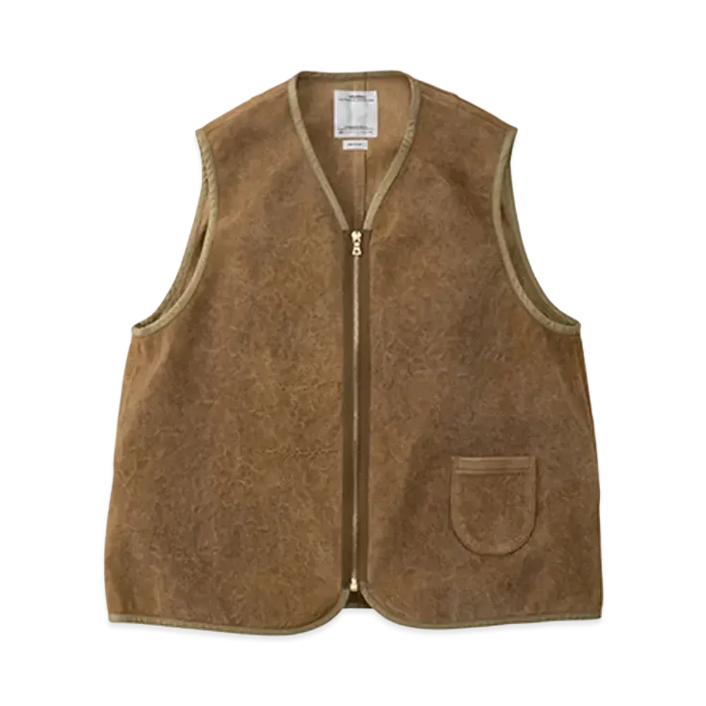 visvim TANA VEST IT (FR VEG.LB) "Beige"