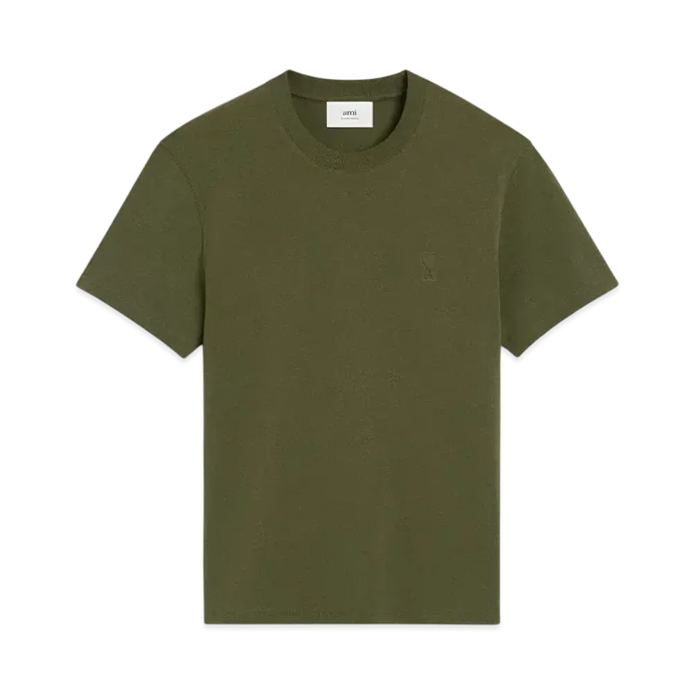 AMI PARIS Ami de Coeur Tee "Loden"