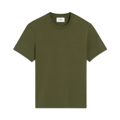 AMI PARIS Ami de Coeur Tee "Loden"