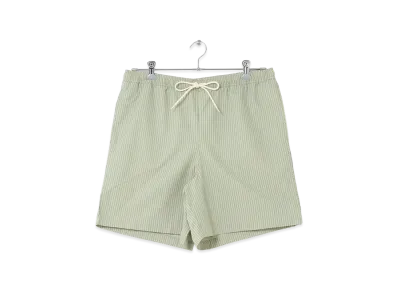 SEE SEE x URBS Acy Seersucker Buggy Shorts "Light Green"