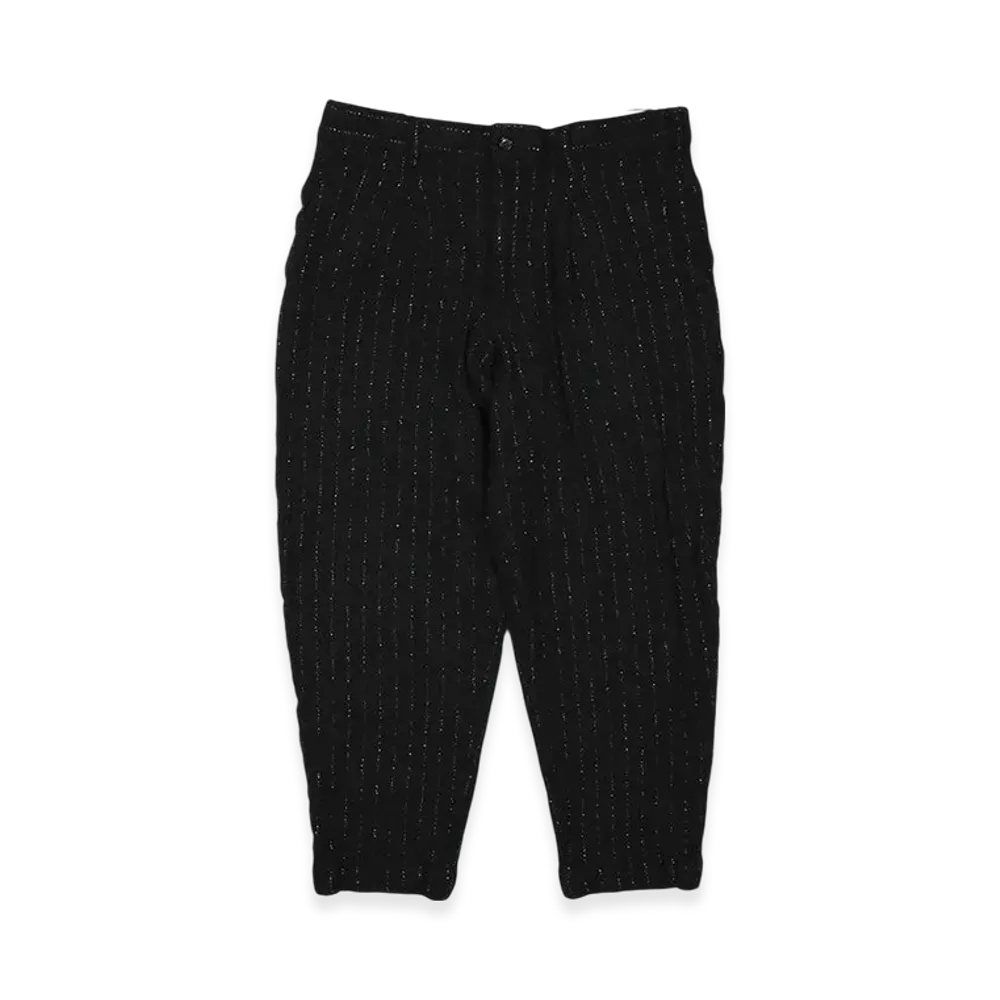 COMME des GARCONS HOMME PLUS Wool Tapered Pants "Black"