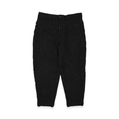 COMME des GARCONS HOMME PLUS Wool Tapered Pants "Black"