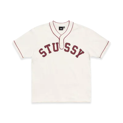 Stussy Arch Baseball Jersey "Natural"