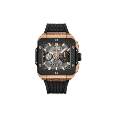 HUBLOT Square Bang Unico King Gold Ceramic 42mm