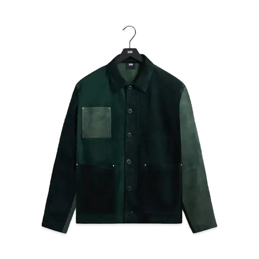Kith Suede Willoughby Chore Jacket "Space"