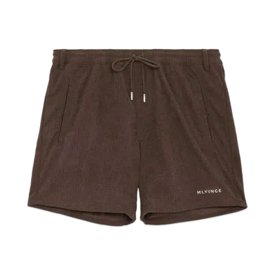 MLVINCE SUMMER CORDUROY SHORTS "SEPIA"