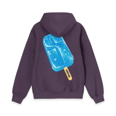 Stussy Popsicle Hoodie "Grape"